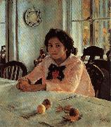 Valentin Aleksandrovich Serov Girl With Peaches china oil painting reproduction